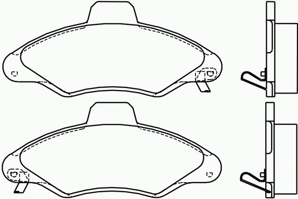 Тормозные колодки PAGID T9069