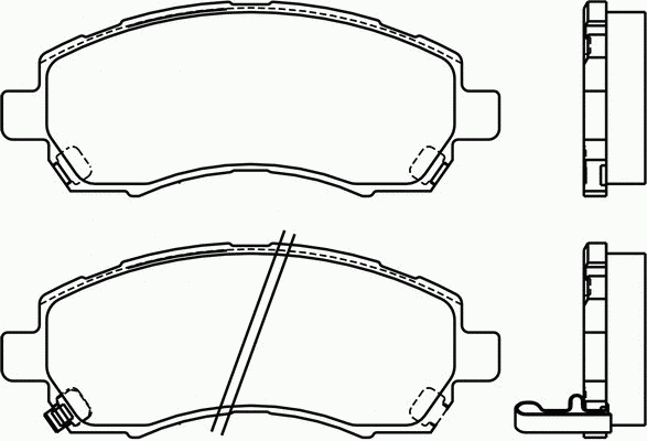 Тормозные колодки PAGID T1320