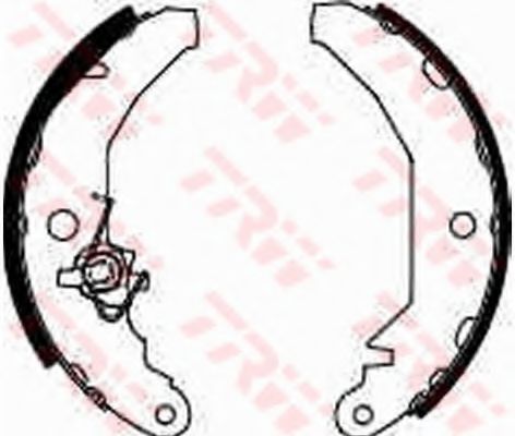 Тормозные колодки TRW GS6179