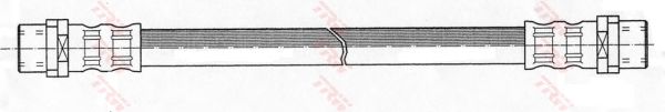 Тормозной шланг TRW PHA327