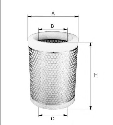 Воздушный фильтр WIX FILTERS WA6548