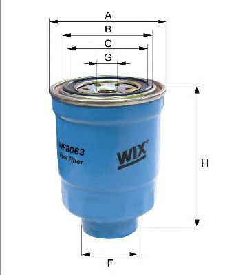 Топливный фильтр WIX FILTERS WF8058