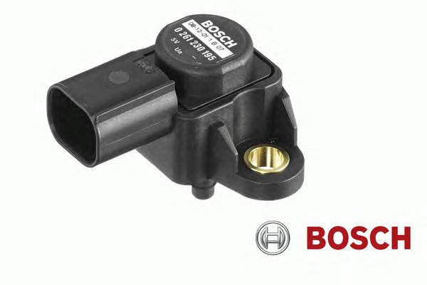 Датчик, давление наддува BOSCH 0 261 230 195