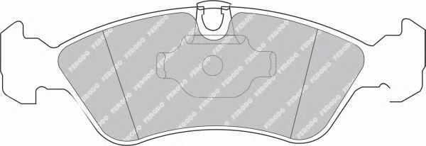 Тормозные колодки FERODO FSL1067 SL