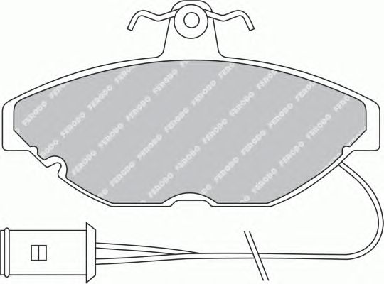 Тормозные колодки FERODO FSL274 SL