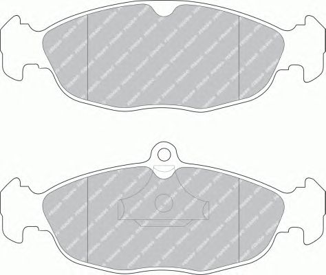 Тормозные колодки FERODO FSL732 SL