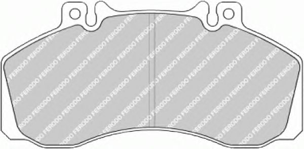 Тормозные колодки FERODO FVR501