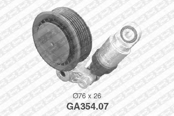 Натяжной ролик поликлинового ремня SNR GA354.07