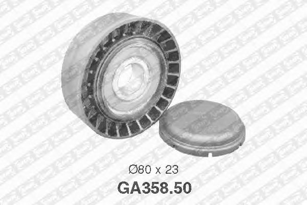 Направляющий / паразитный ролик  поликлинового ремня SNR GA358.50