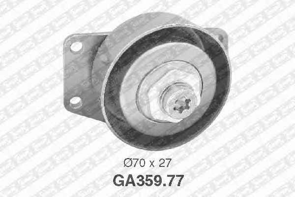Натяжной ролик поликлинового ремня SNR GA359.77