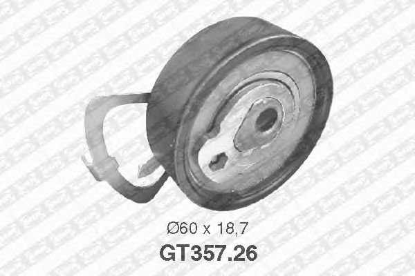 Натяжной ролик ремня ГРМ SNR GT357.26