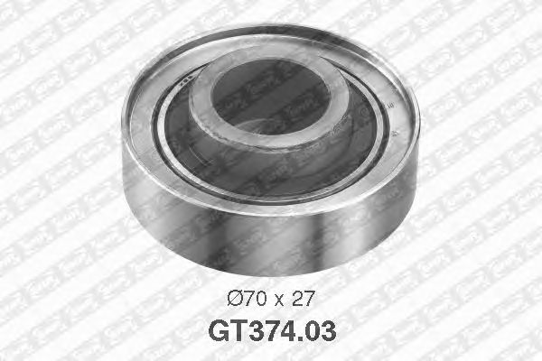 Натяжной ролик ремня ГРМ SNR GT374.03