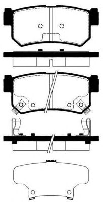 Тормозные колодки NK 225011