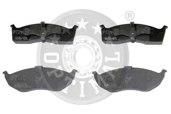 Тормозные колодки OPTIMAL 10109