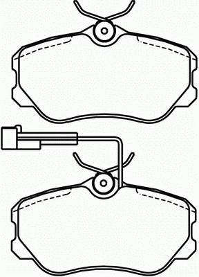 Тормозные колодки PAGID T5038