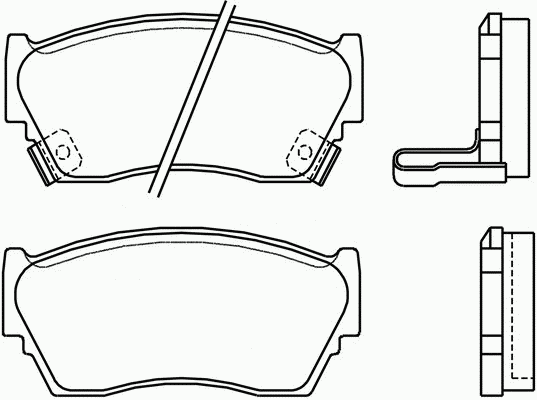 Тормозные колодки PAGID T3004
