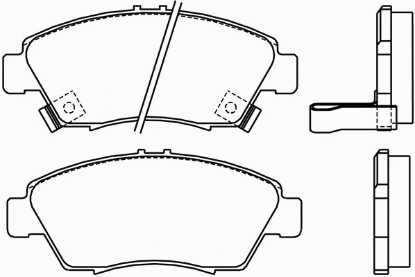 Тормозные колодки PAGID T3018