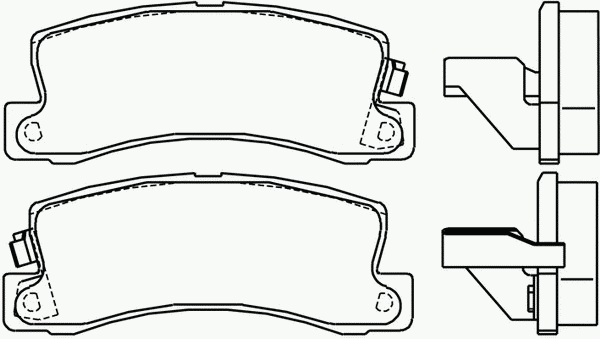 Тормозные колодки PAGID T0393