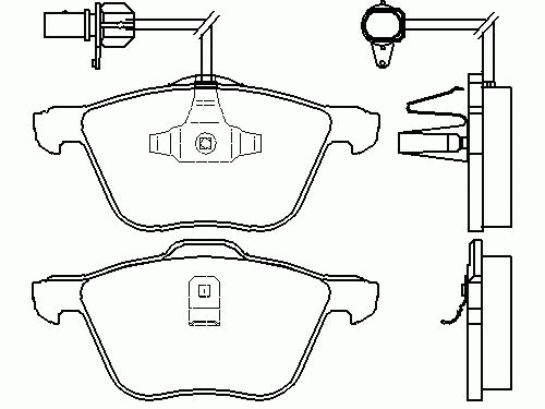 Тормозные колодки PAGID T1195