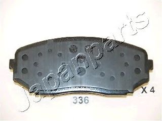 Тормозные колодки JAPANPARTS PA-336AF