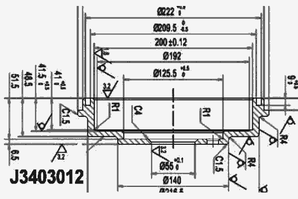 Тормозной барабан NIPPARTS J3403012