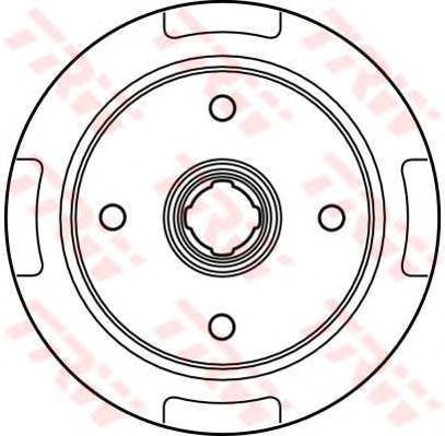 Тормозной барабан TRW DB4133
