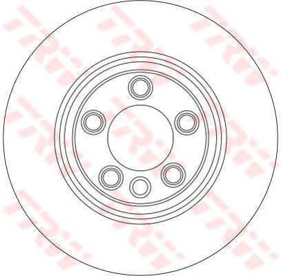 Тормозной диск TRW DF4305S