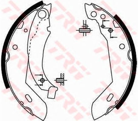 Тормозные колодки TRW GS8158