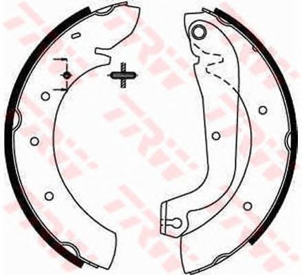 Тормозные колодки TRW GS8207