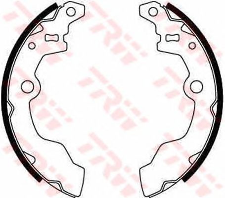 Тормозные колодки TRW GS8302