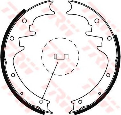 Тормозные колодки TRW GS8444