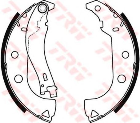 Тормозные колодки TRW GS8484