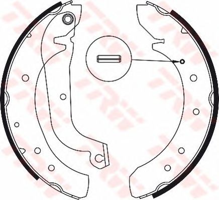 Тормозные колодки TRW GS8562