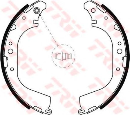 Тормозные колодки TRW GS8592