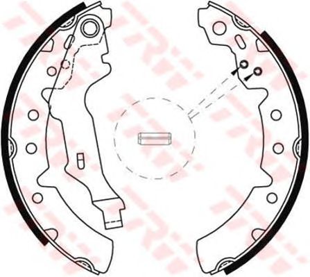 Тормозные колодки TRW GS8603