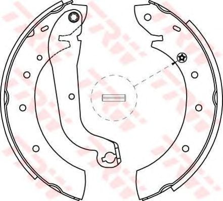 Тормозные колодки TRW GS8622