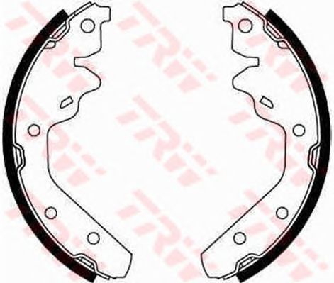 Тормозные колодки TRW GS8644
