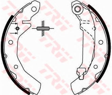 Тормозные колодки TRW GS8646