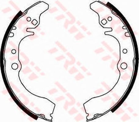 Тормозные колодки TRW GS8647