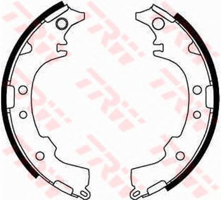 Тормозные колодки TRW GS8652