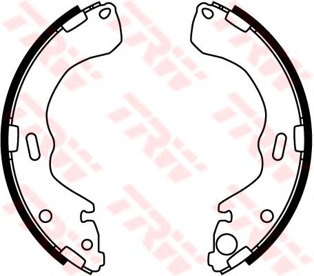 Тормозные колодки TRW GS8664