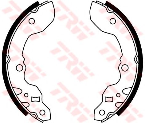 Тормозные колодки TRW GS8701