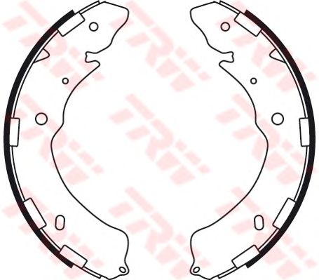 Тормозные колодки TRW GS8768