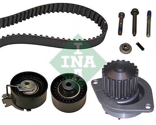 Помпа + комплект ГРМ INA 530 0379 30