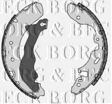 Тормозные колодки BORG & BECK BBS6264