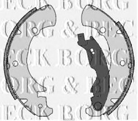 Тормозные колодки BORG & BECK BBS6302