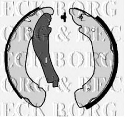 Тормозные колодки BORG & BECK BBS6313