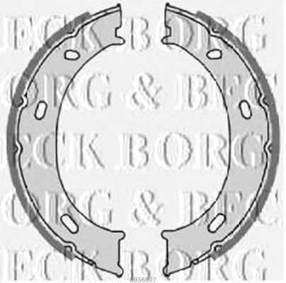 Тормозные колодки ручника BORG & BECK BBS6327