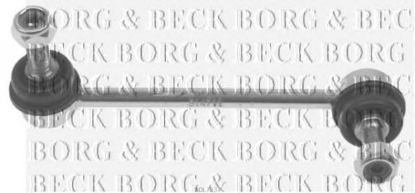 Тяга / стойка стабилизатора BORG & BECK BDL7237