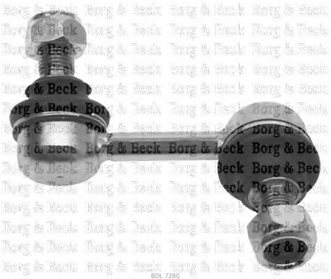 Тяга / стойка стабилизатора BORG & BECK BDL7280